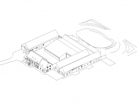 Relevé topographique complet d’une ferme à restaurer